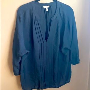 Joie silk, quarter length sleeve top